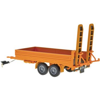 Tandem Tiefaldeanhänger, kommunalorange, Funktionsmodell CarMotion