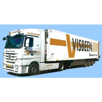 Mercedes-Benz Actros MP3 LH/Aerop., Kühlkoffersattelzug, Visbeen