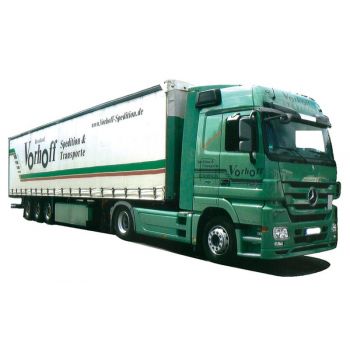 Mercedes-Benz Actros MP3 LH/Aerop., Gardinen-Koffersattelzug, Vorhoff