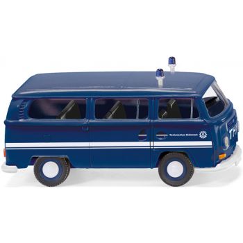 VW T2 Bus, THW - Technisches Hilfswerk, blau