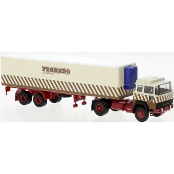 Magirus 310 D16 Kühl-Koffersattelzug, Ferrero - Italien, Baujahr 1974