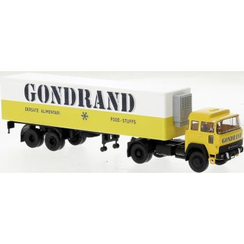 Magirus 310 D16 Kühl-Koffersattelzug, Gondrand, Baujahr 1974