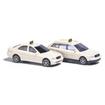 Mercedes-Benz C-Klasse und Audi A4 Avant, Taxi