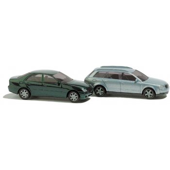 Set Audi A4 Avant+Mercedes C-Klasse M.1:160
