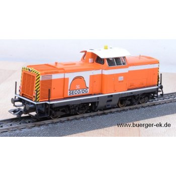 Diesellok SECO DG, Serie 133 mit blinkendem Gelblicht, Sonderserie !