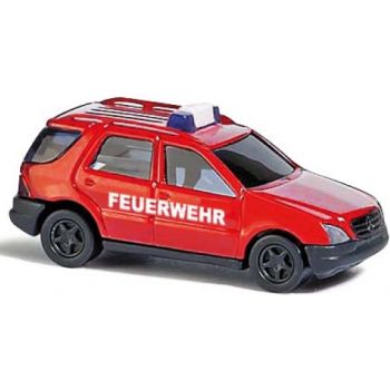 Mercedes-Benz M-Klasse, Feuerwehr, rot, Spur N