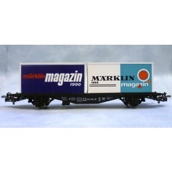 märklin magazin 1965 märklin magazin 1990 (Containerwagen 2achsig)