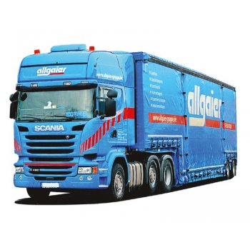 Scania '09 Topl./Aerop., Tiefbett-Sattelzug, Allgaier