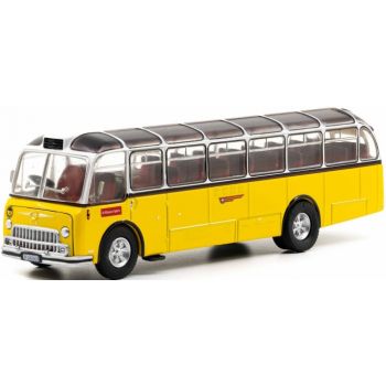 FBW C40U Haifisch, PTT - Post Schweiz - 3-Pässe-Fahrt