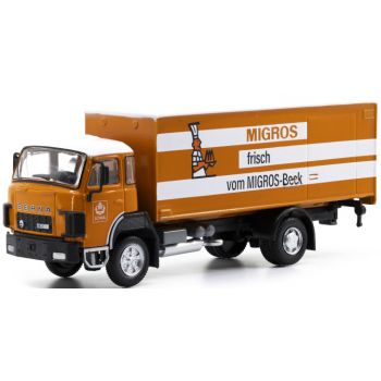 Berna D250B F4x2 Koffer-LKW, Frigo Migros-Beck, Schweiz