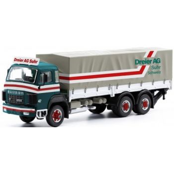 Saurer D330B F6x4 Pritschen/Plane LKW, Dreier AG Suhr - Schweiz