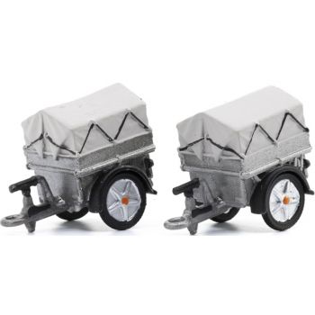 Kyburz Anhänger, Die Post - Schweiz, Set mit 2 Anhänger