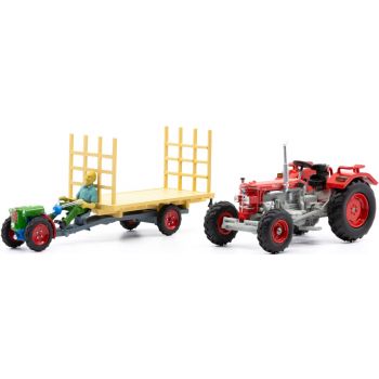 Set Hürlimann D210 mit Rapid und Anhänger, 2-er Set