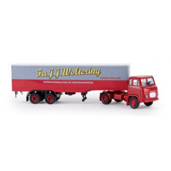 Scania LB 76 Koffer-Sattelzug, Fa. J.J.Woltering