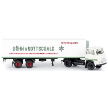 Scania LB 76 Kühlkoffer-Sattelzug, Böhm & Gottschalk, Niederlande