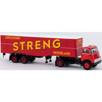 DAF Do 2000, Koffersattelzug, STRENG Apeldorn Nederland, Baujahr 1957