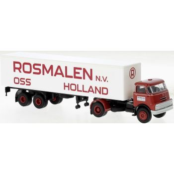 DAF FT 2600 Koffersattelzug, Rosmalen N.V. Oss Holland, Baujahr 1957