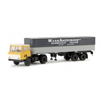 DAF FT 2600 Pritschen-Planensattelzug, 