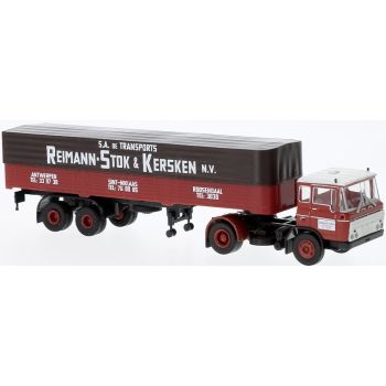 DAF FT2600 Pritschen-/Planensattelzug, R.S.K. Reimann Stok & Kersken N.V., Niederlande, Baujahr 1962