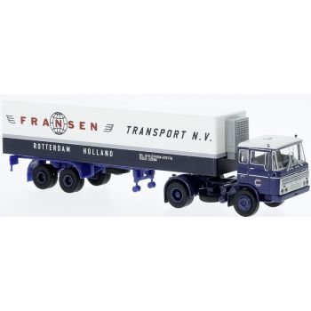 DAF FT 2600 Kühlkoffer-Sattelzug, Fransen Transport N.V. Rotterdam, 60er-Jahre, Niederlande, Baujahr 1962