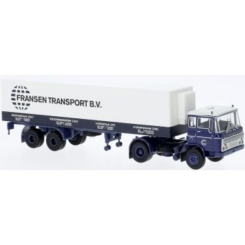 DAF FT 2600 Kühlkoffer-Sattelzug, Fransen Transport N.V. Rotterdam, 70er-Jahre, Niederlande, Baujahr 1962