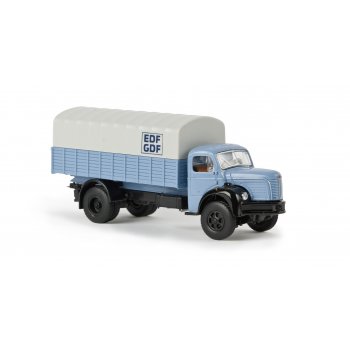 Berliet GLR8 Pritsche/Plane, EDF GDF