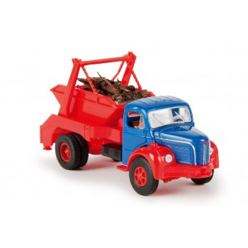 Berliet GLR 8 Absetzmulden LKW, grau/schwarz