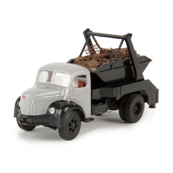 Berliet GLR 8 Absetzmulden LKW, blau/rot