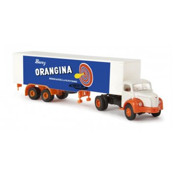 Berliet GLR 8, Koffersattelzug, Orangina