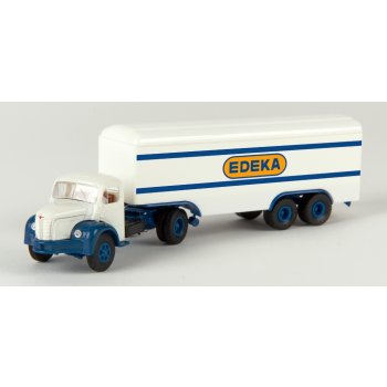 Berliet TLR 8 Koffersattelzug, Edeka Saarland