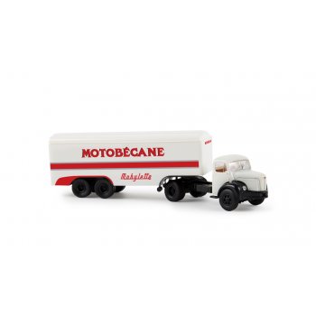 Berliet TLR 8 Koffer-Sattelzug, Motobecane