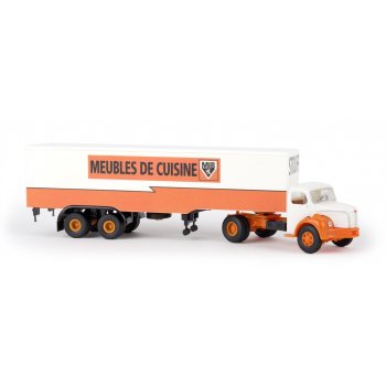 Berliet TLR 8 Koffer-Sattelzug, Stouff - Meubles de Cuisine