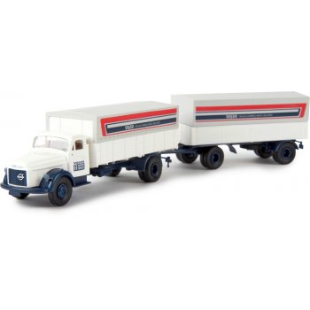 Volvo N 88 Pritschen-/Planen-Sattelzug 