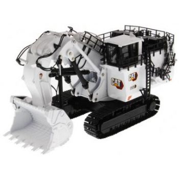 Cat 6060 Großhydraulik-Raupenbagger mit Tieflöffelschaufel, Coal Configuration, weiß