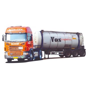 Scania '09 Highline, 26' Swapbody-Sattelzug, Vos Logistics