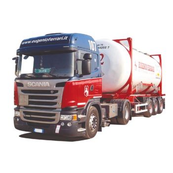 Scania '09 Highline, 26' Swapbody-Sattelzug, Eug. Ferrari