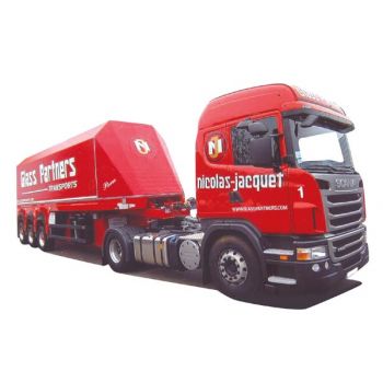 Scania '09 Highline, (F) Innenlader-Sattelzug, Glass Partners