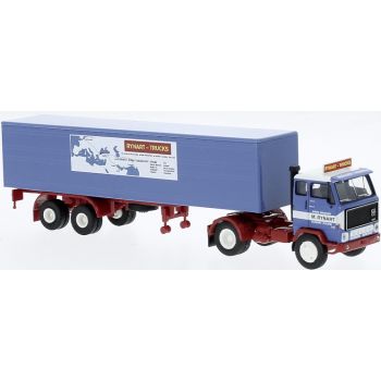 Volvo F89 Koffer-Sattelzug, Rynart - Trucks, Niederlande, Baujahr 1972