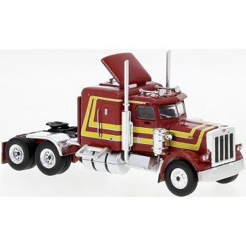 Peterbilt 359, US-Zugmaschine, rot/gelb, Baujahr 1973