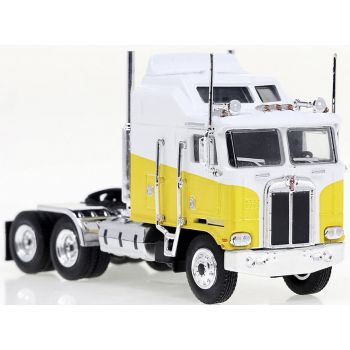 Kenworth K 100 Aerodyne, US-Sattelzugmaschine, gelb/weiß, Baujahr 1976