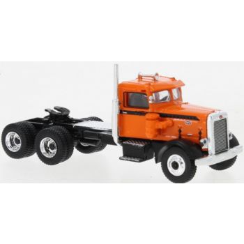 Peterbilt 281 US-Zugmaschine, orange, Baujahr 1955