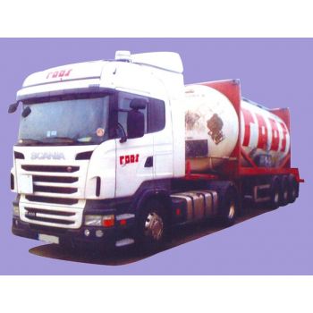 Scania R09 Highl./Aerop. - Swapbody-Sattelzug, Roos