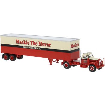 Mack B61 US-Koffersattelzug, Mackie The Mover World Wide Moving