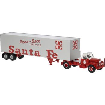 Mack B61 US-Koffersattelzug, Santa Fe Piggy-Back Service