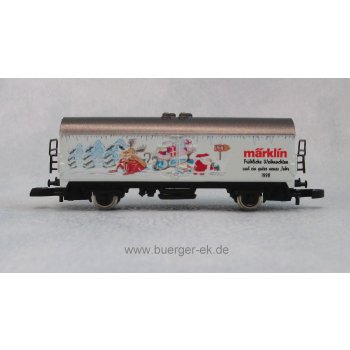 märklin Fröhliche Weihnachten und ein gutes Jahr 1998 (Wagen nur für Märklin Mitarbeiter 1997, u.a. Abbildung Nikolaus)