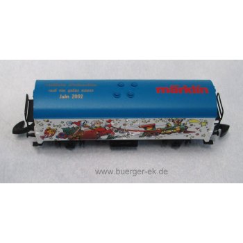 märklin Fröhliche Weihnachten und ein gutes neues Jahr 2002 (Wagen nur für Märklin Mitarbeiter 2001)