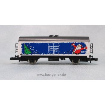 Happy Holidays Frohe Festtage Bonnes Fetes 1993 (Nikolaus- und Weihnachtsmannabbildung)