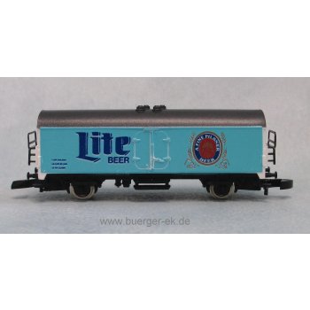 Lite Beer (Bierwagen U.S.A., Wagen hellblau, Stirnseiten weiß)