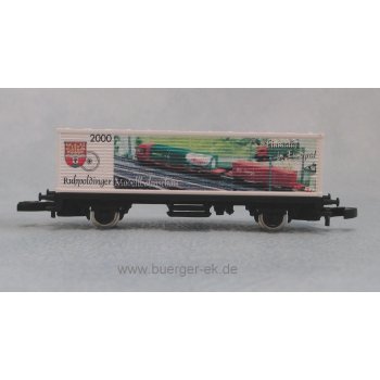 Ruhpoldinger Modellbahnschau 2000 Einmalig in Europa (Containerwagen)