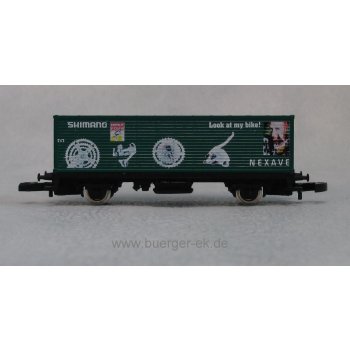 Shimano Nexave (grün), (Containerwagen)